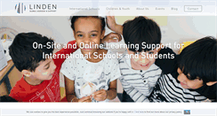 Desktop Screenshot of linden-education.com